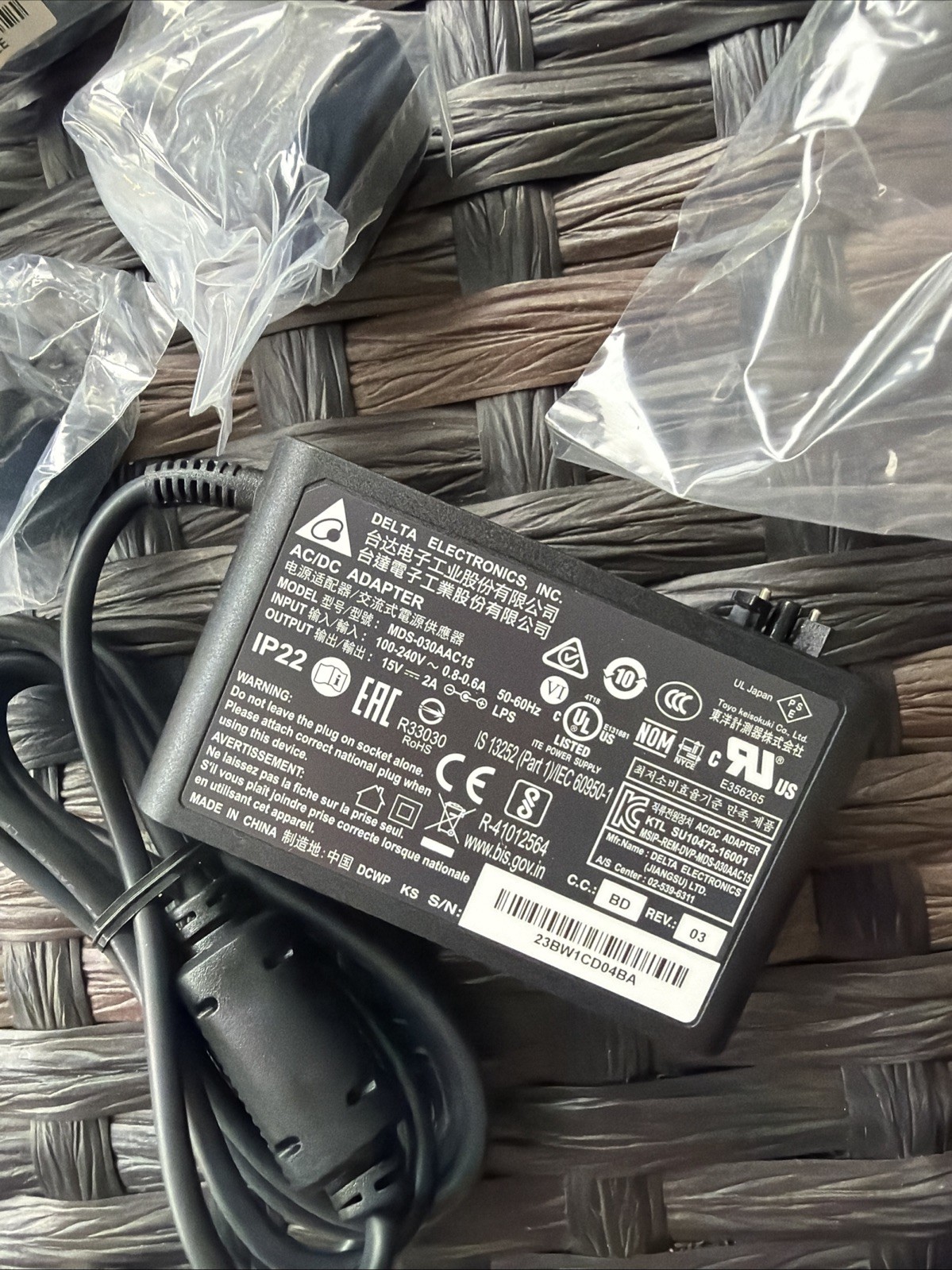 NetAlly PWR-Charger AirCheck G2 Wireless Tester 4762632  *Missing 1 Plug* #100