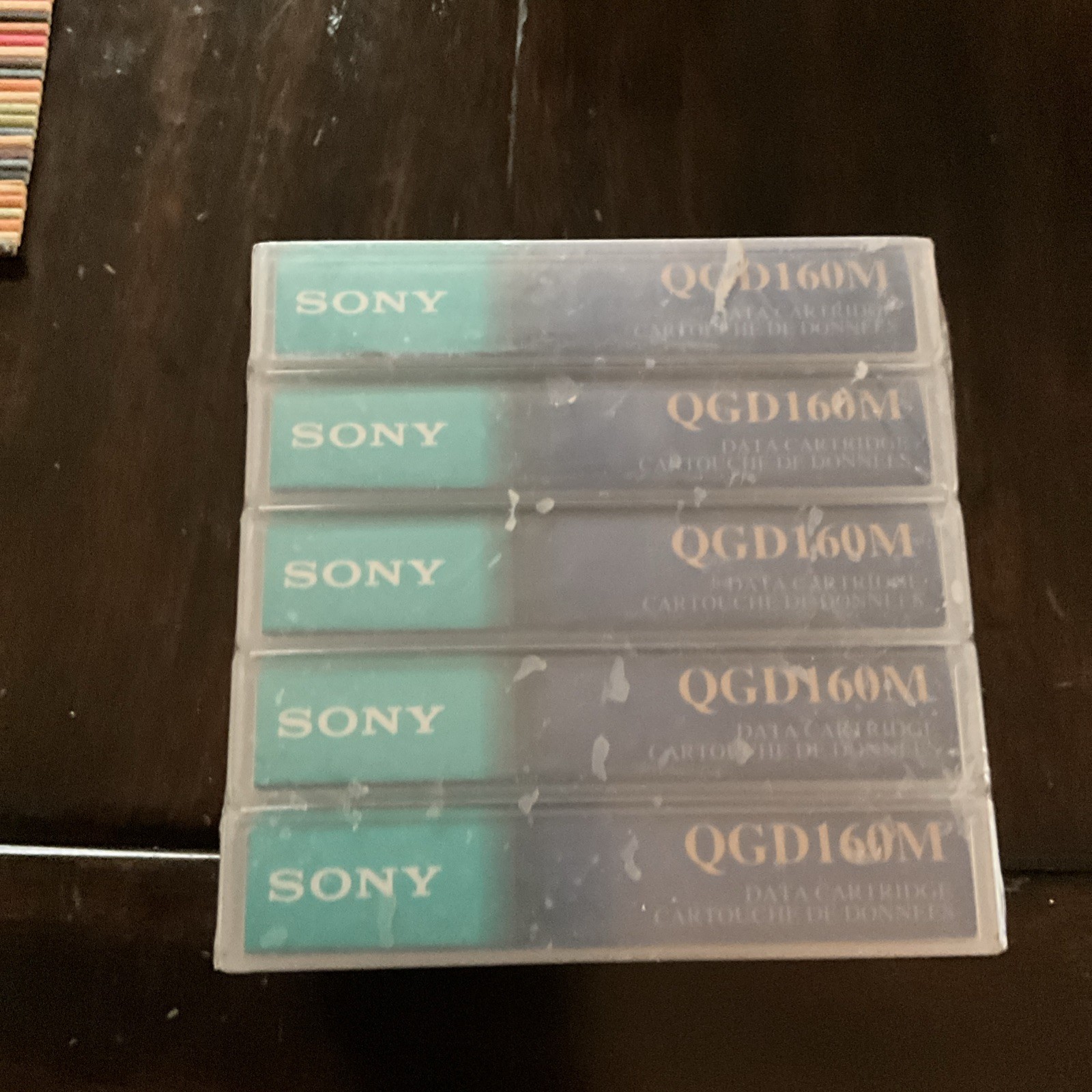 Sony Data Cartridge QGD160M 7GB Lot Of 5 Factory Sealed Computer Grade