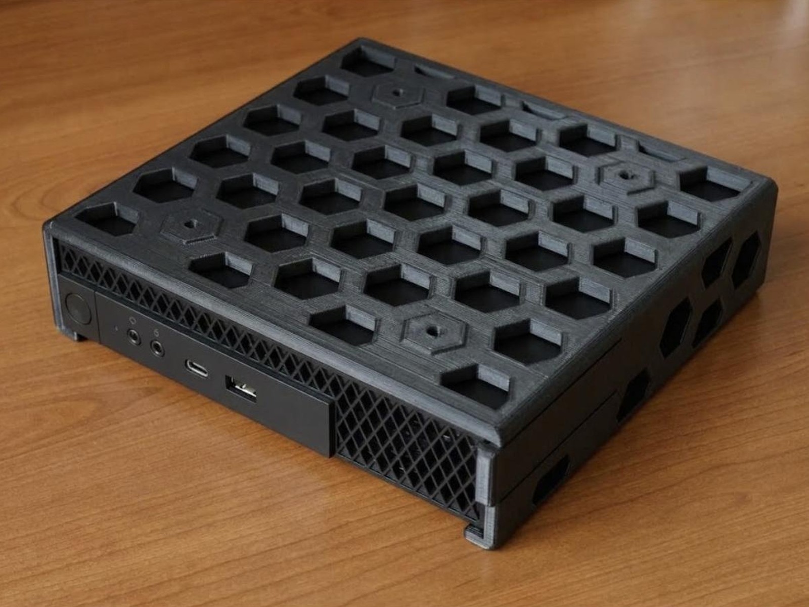 Under Desk Mount for Dell OptiPlex Micro Mini PC Honeycomb Bracket Holder Cradle