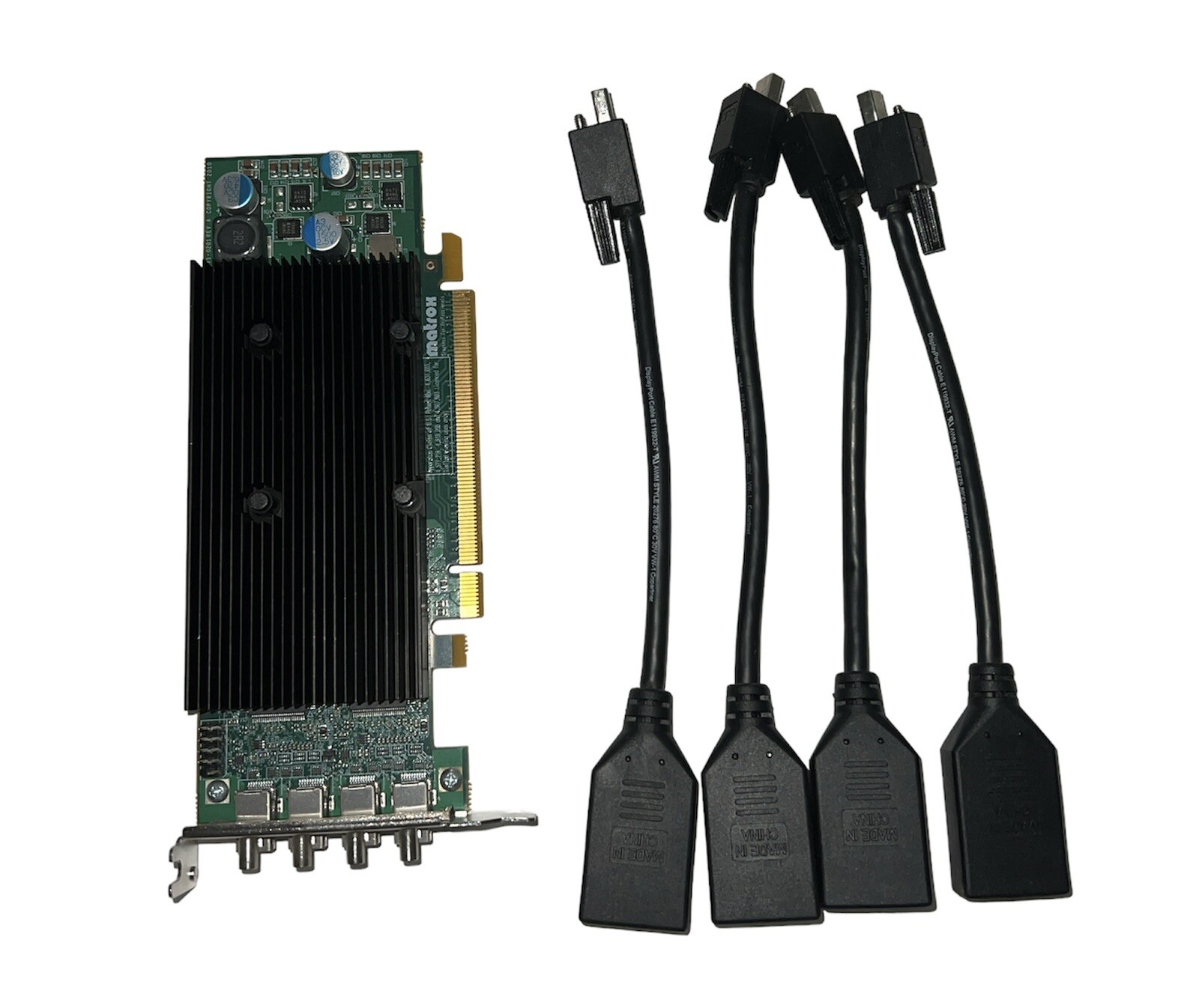 Matrox M9148 (M9148E1024LAF) 1GB DDR2 SDRAM PCI Express x16 Graphics adapter