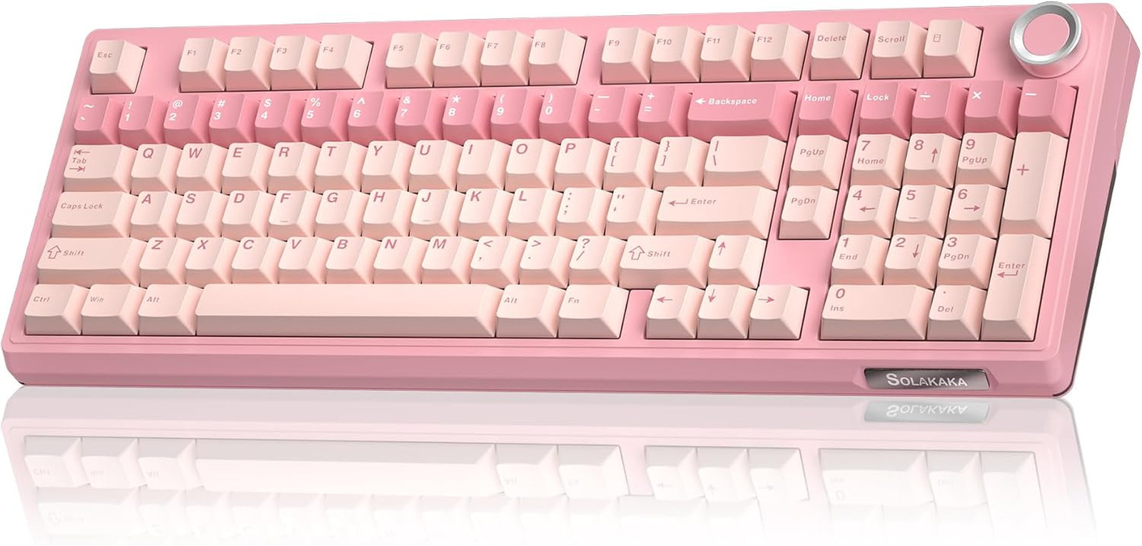 KI99 Pro 96% Wireless Mechanical Keyboard (Pink, Silent Switch)
