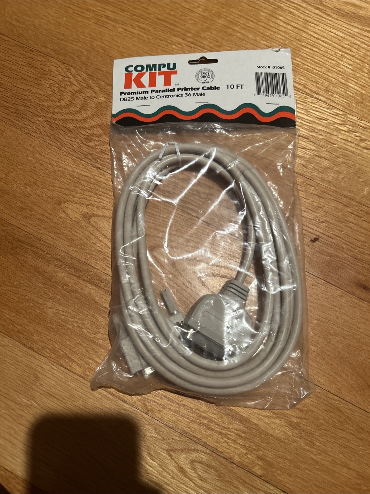 Parallel Printer cable 10ft Db25 Male To Centronics 36 Male Compukit