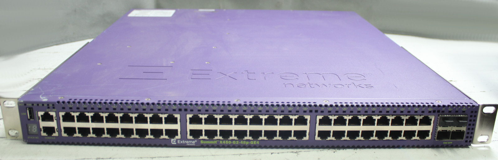 Extreme 16175 X450-G2-48p-GE4-Base Switch - AS IS- NO FANS, NO PSU