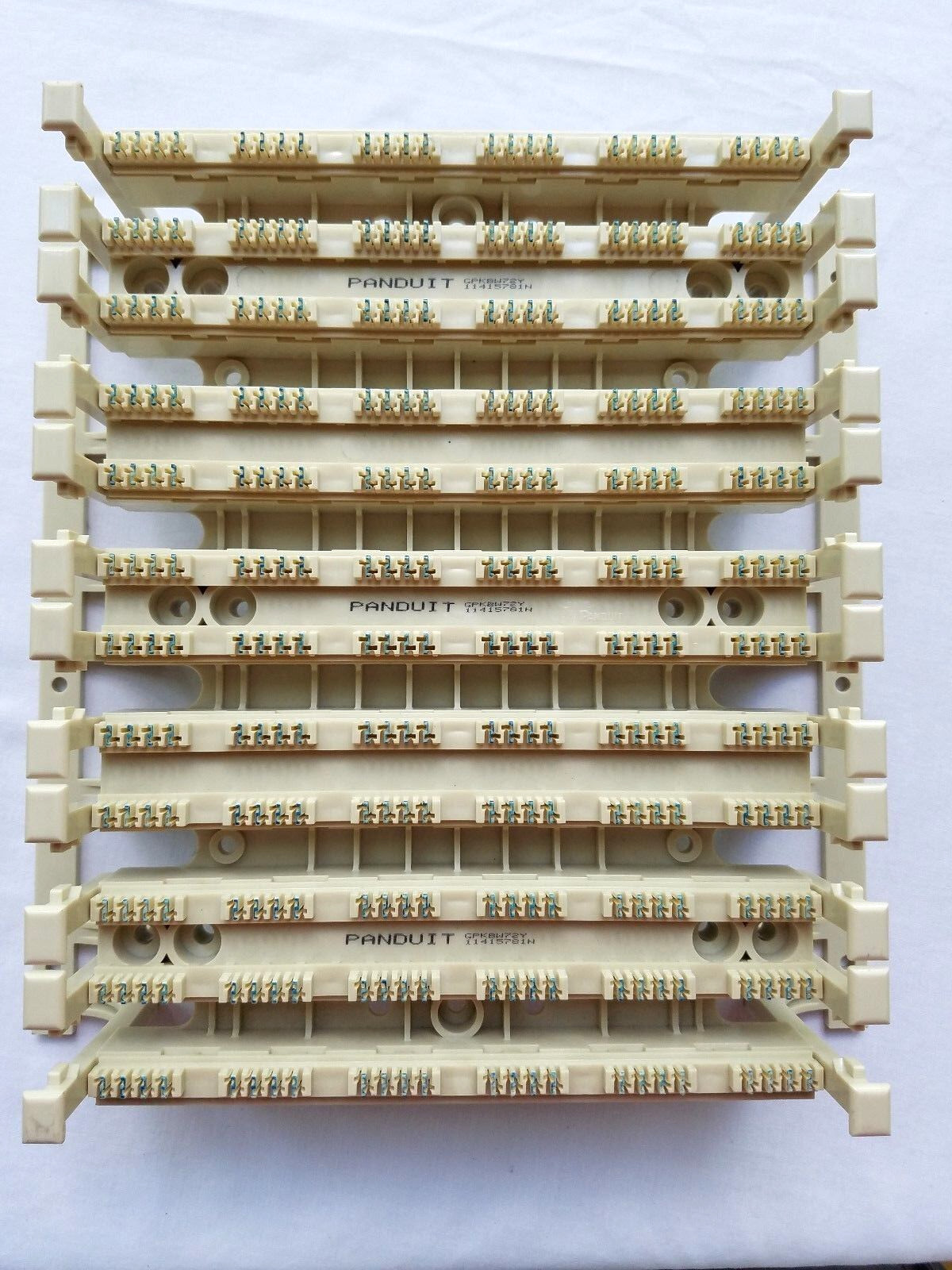 GPKBW72Y Panduit 72 Pair Cat6 Standard Density Punchdown Termination Panel