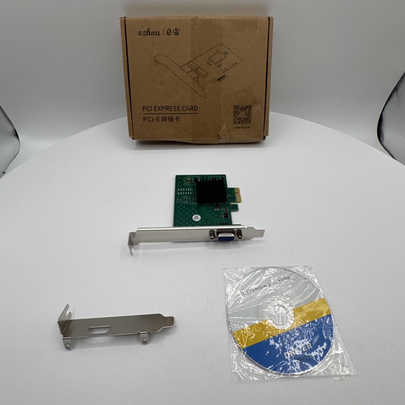PUSOKEI PCIe x1 Graphics Card 2D GPU HDMI 1920x1440 Low Profile Industrial