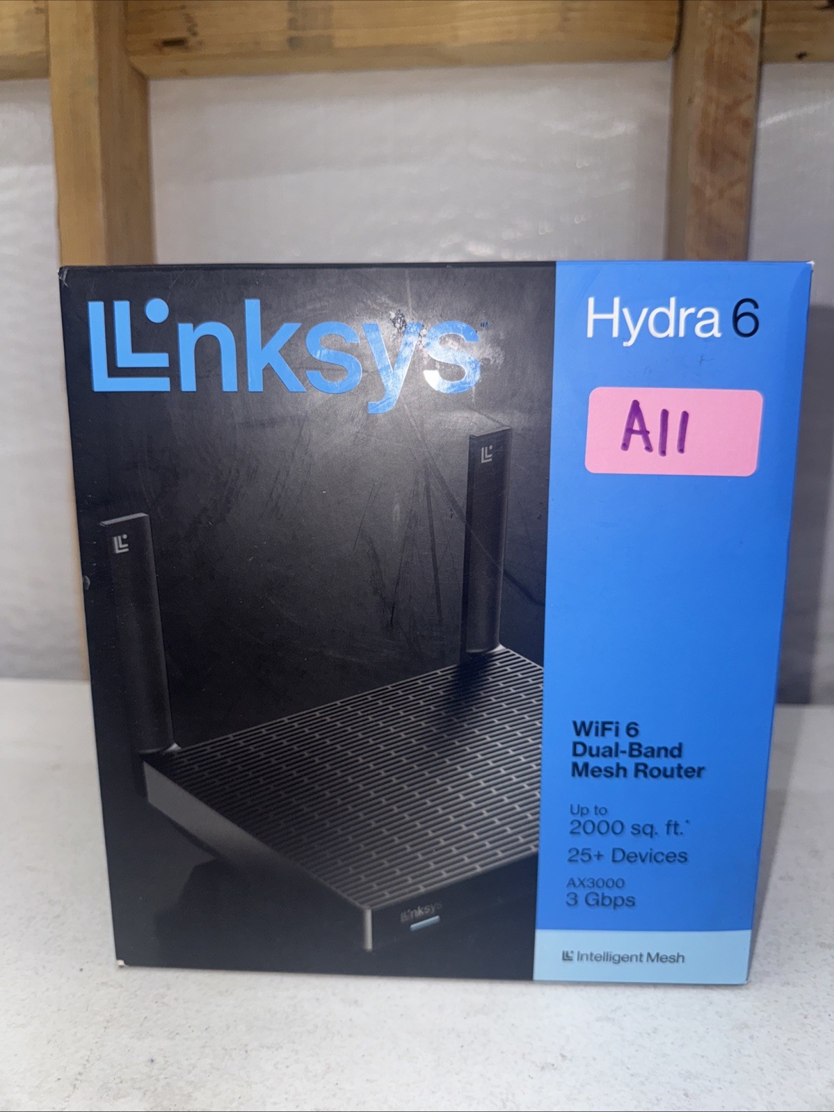 Linksys Hydra 6 Dual-Band Mesh Wi-Fi 6 Router (AX3000) - MR2000