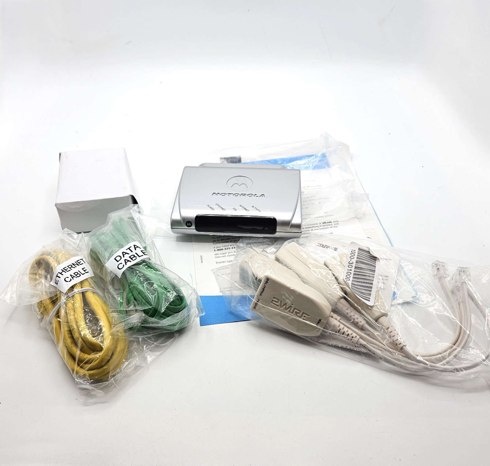 Motorola 2210-02-1006 High Speed Internet DSL Modem - NEW WITHOUT BOX