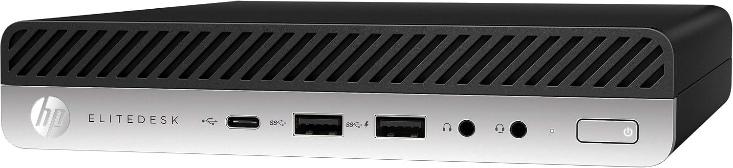 HP EliteDesk 800 G4 Mini Intel Six Core i5 8500T 2.1Ghz 32GB DDR4 RAM 256GB SSD