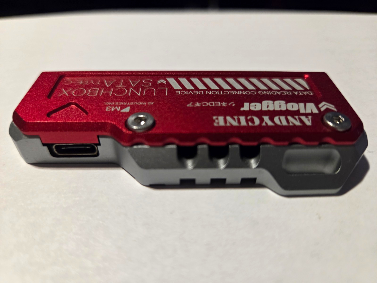 ANDYCINE Lunchbox SATA Type-C 2.5 in USB-C External SSD Enclosure  1TB SAMSUNG .