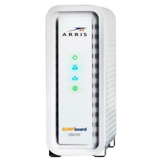 ARRIS Motorola SURFboard Cable Modem SB6183 DOCSIS 3.0 600 White