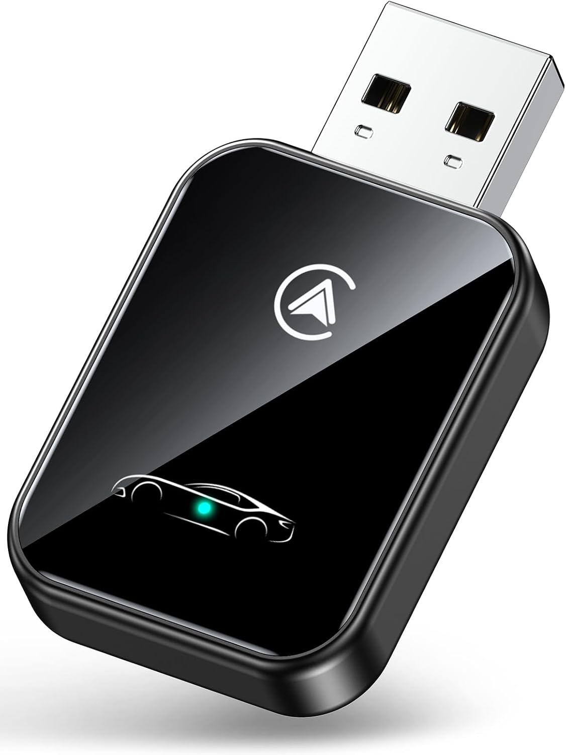 Wireless CarPlay Android Auto Adapter 2-in-1 Mini Dongle WiFi 6/BT 5.4