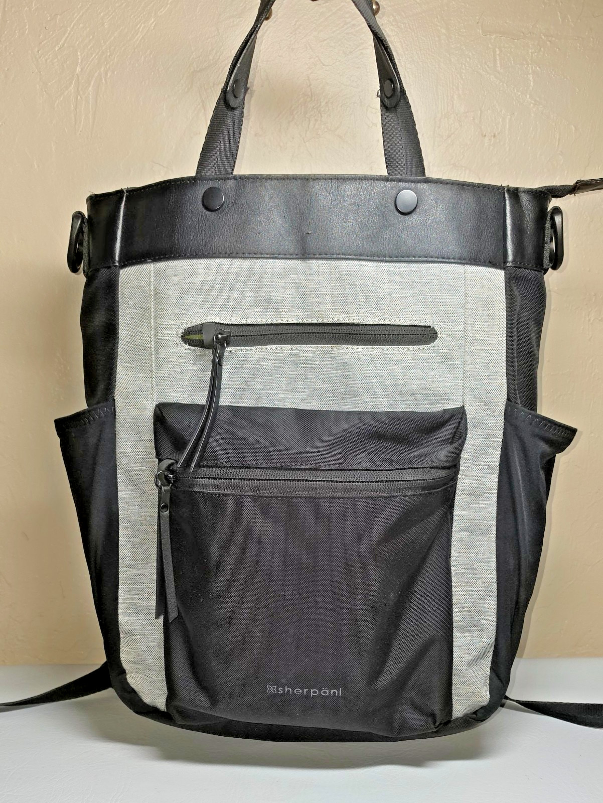 Sherpani Soleil AT Anti Theft Convertible Backpack Tote Laptop Travel Bag 3 in 1
