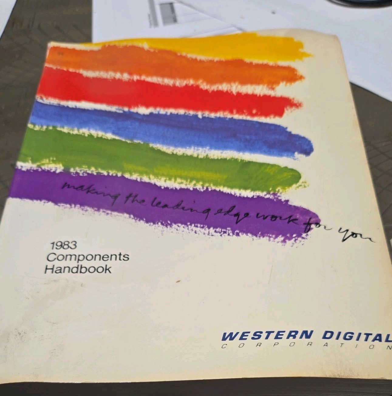 VINTAGE ELECTRONICS BOOK DATA 1983 WESTERN DIGITAL COMPONENTS HANDBOOK