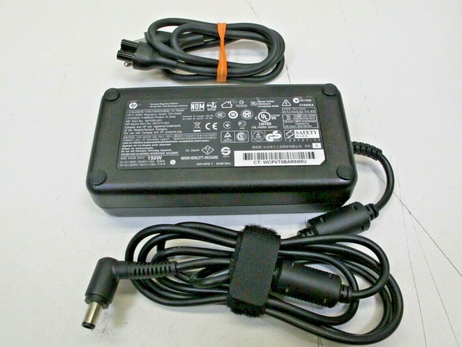 Original OEM 19.5V 7.69A 901981-003 TPC-DA52 For HP 150W Pavilion 27-n106a NEW