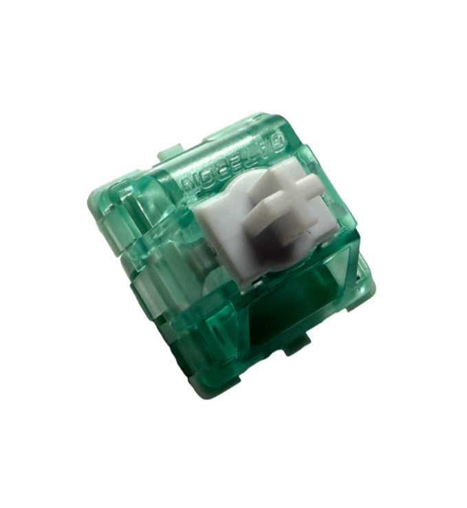 Hand Lubed/Filmed Gateron Magnetic Jade Pro linear Switches (110Ct)