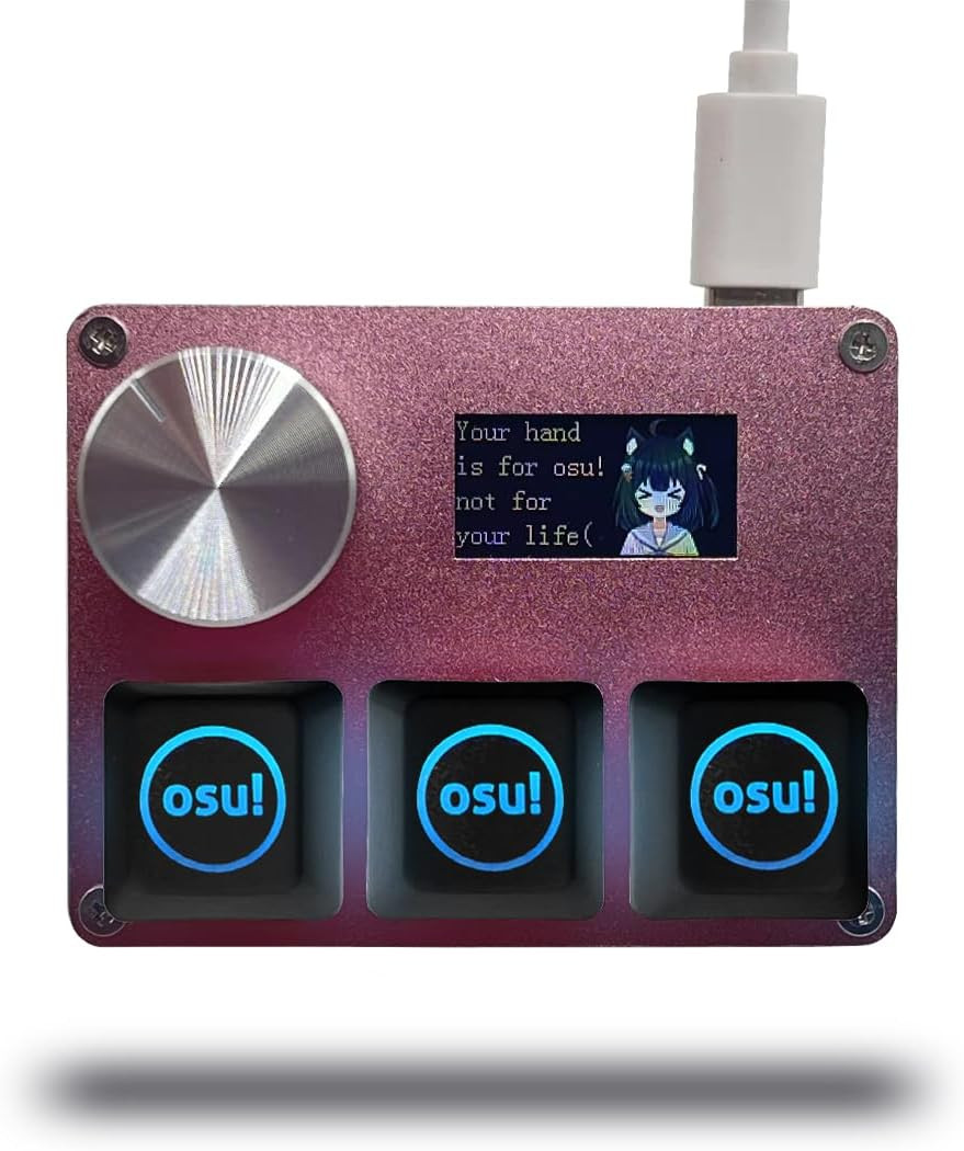 Sayodevice O3C OSU Keyboard Rapid Trigger Hall Switches Magnetic