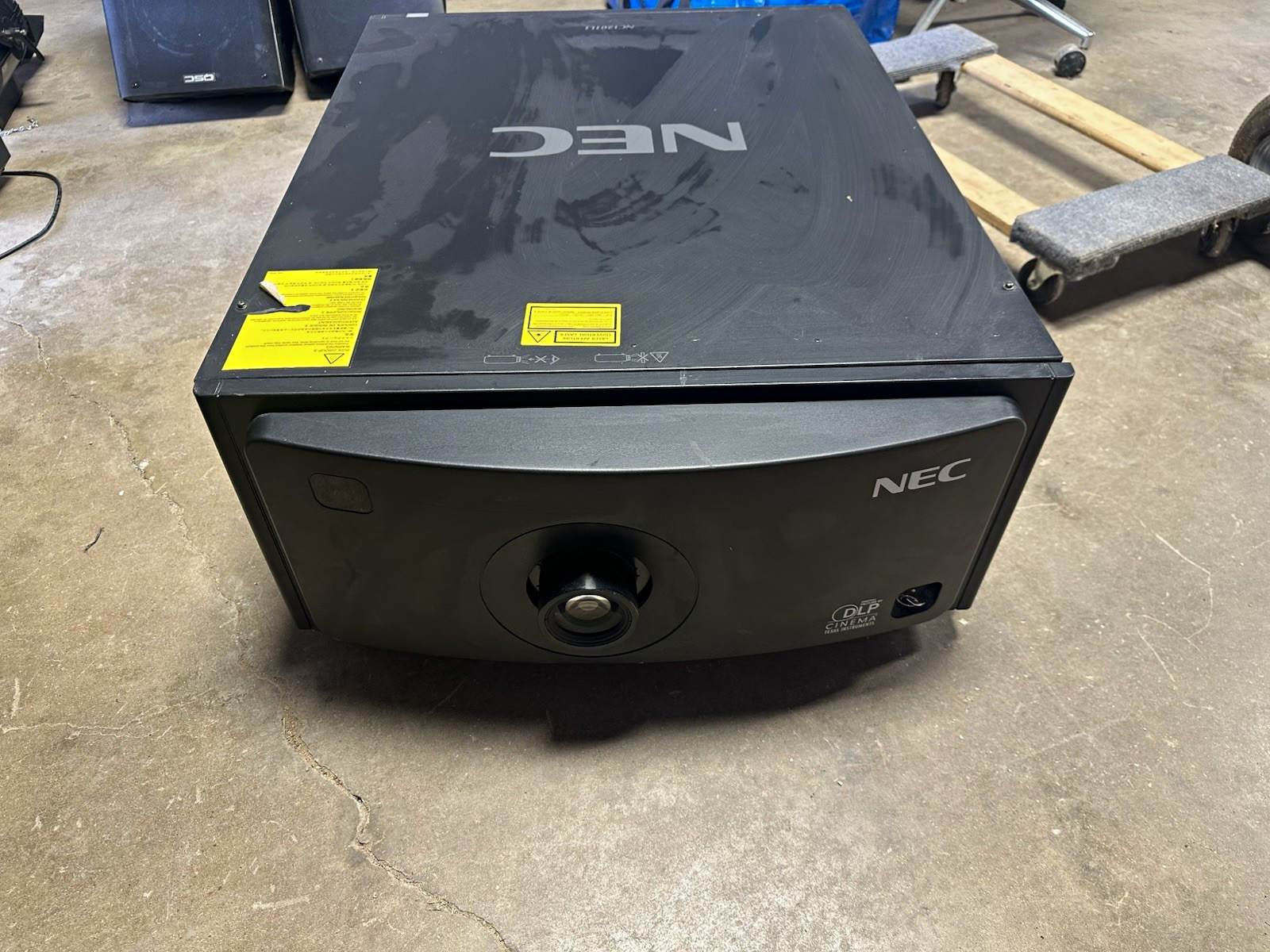 NEC DLP Cinema Desktop Projector, Black