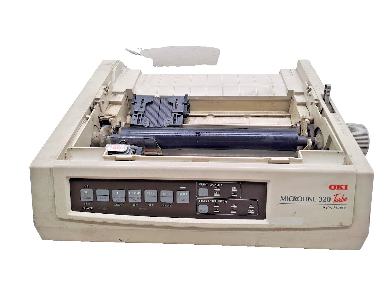 OKI Data Microline 320 9-Pin Turbo Dot Matrix Printer
