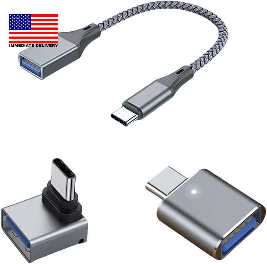 3Pcs Upgraded USB C to USB Adapter, High-Speed Data Transfer, USB Converter,Usb