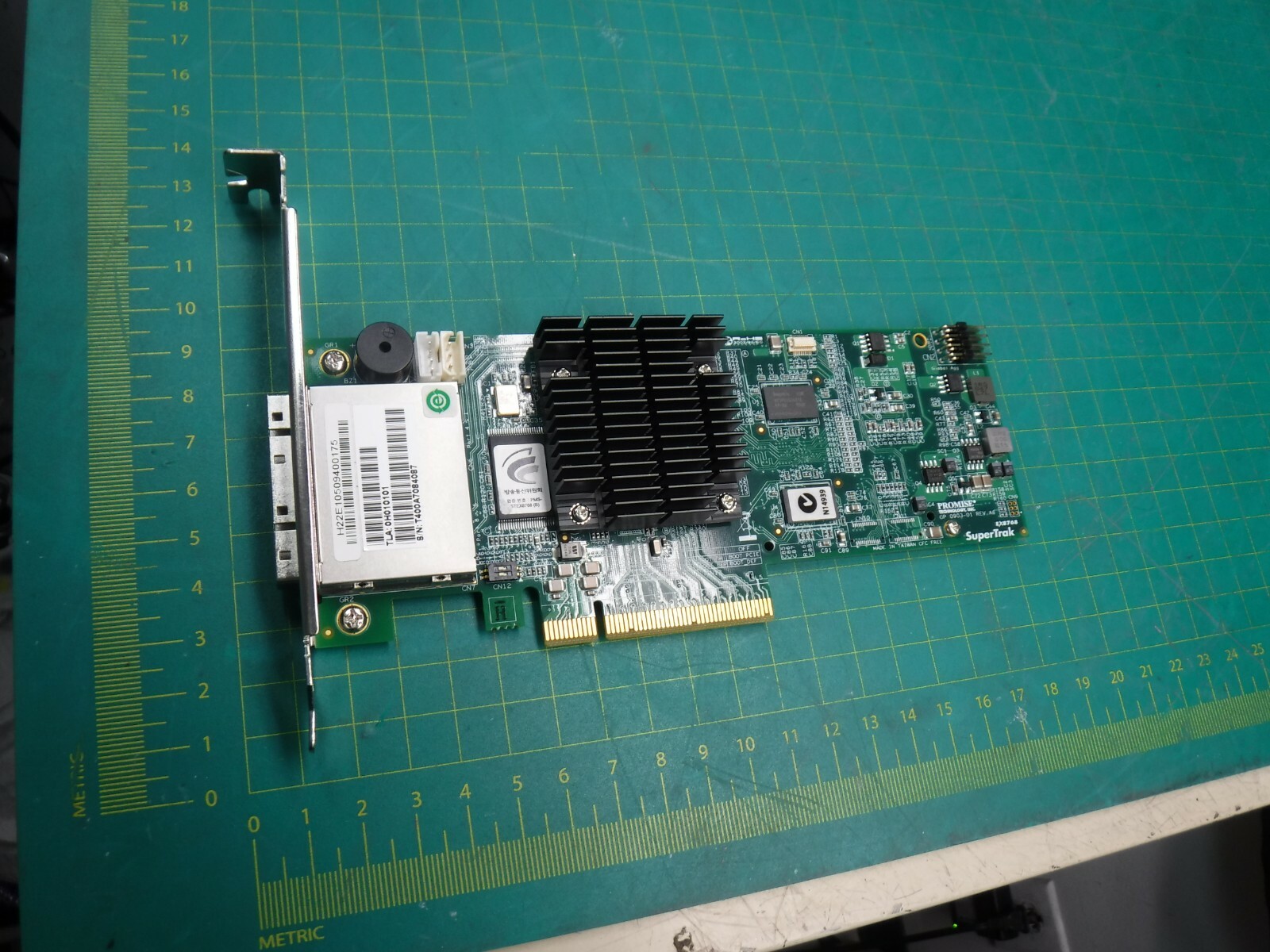 Promise Technology SuperTrak EX8768 8-Port PCI-E RAID 6 SAS SATA 6Gb/s