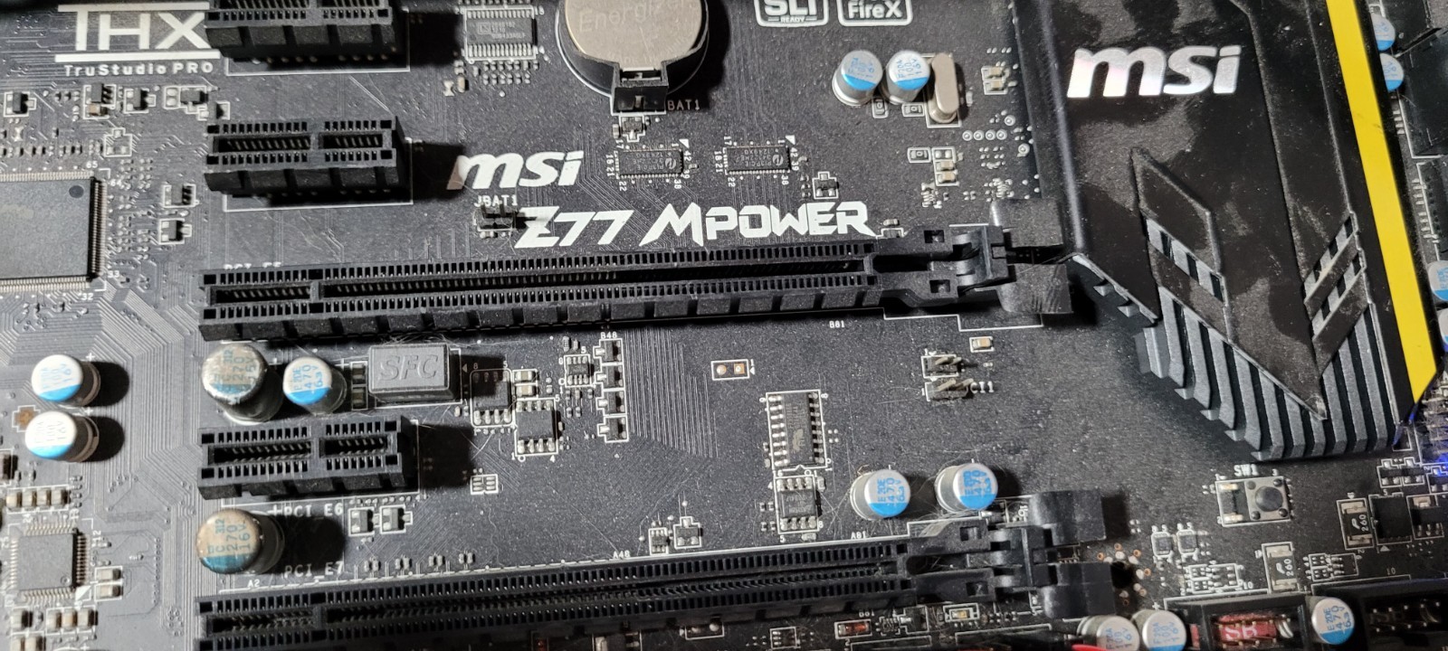 MSI Z77 MPOWER, LGA 1155, Intel Motherboard Core i5-2400 8gb ram I/O included
