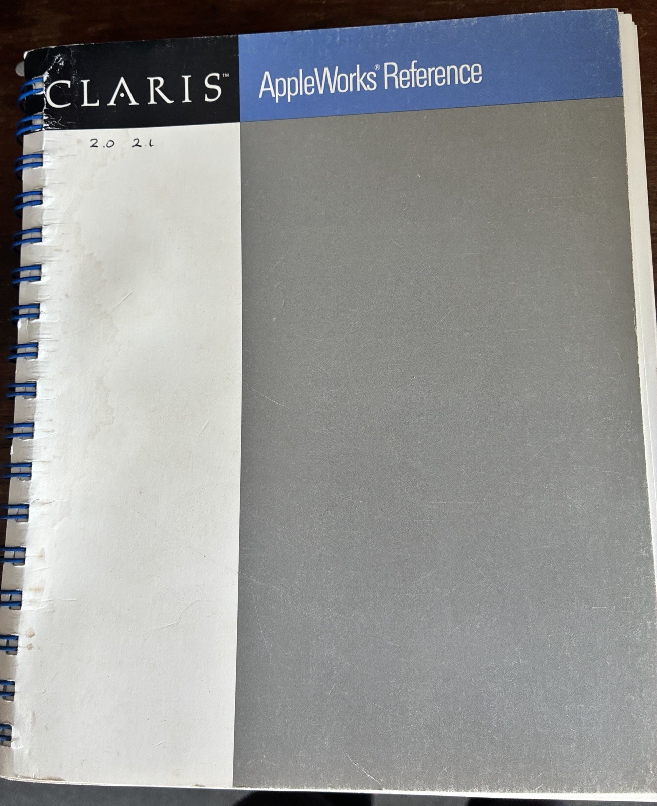 AppleWorks 2x Book for Apple IIe IIc Claris Vintage ~  Save this from the trash