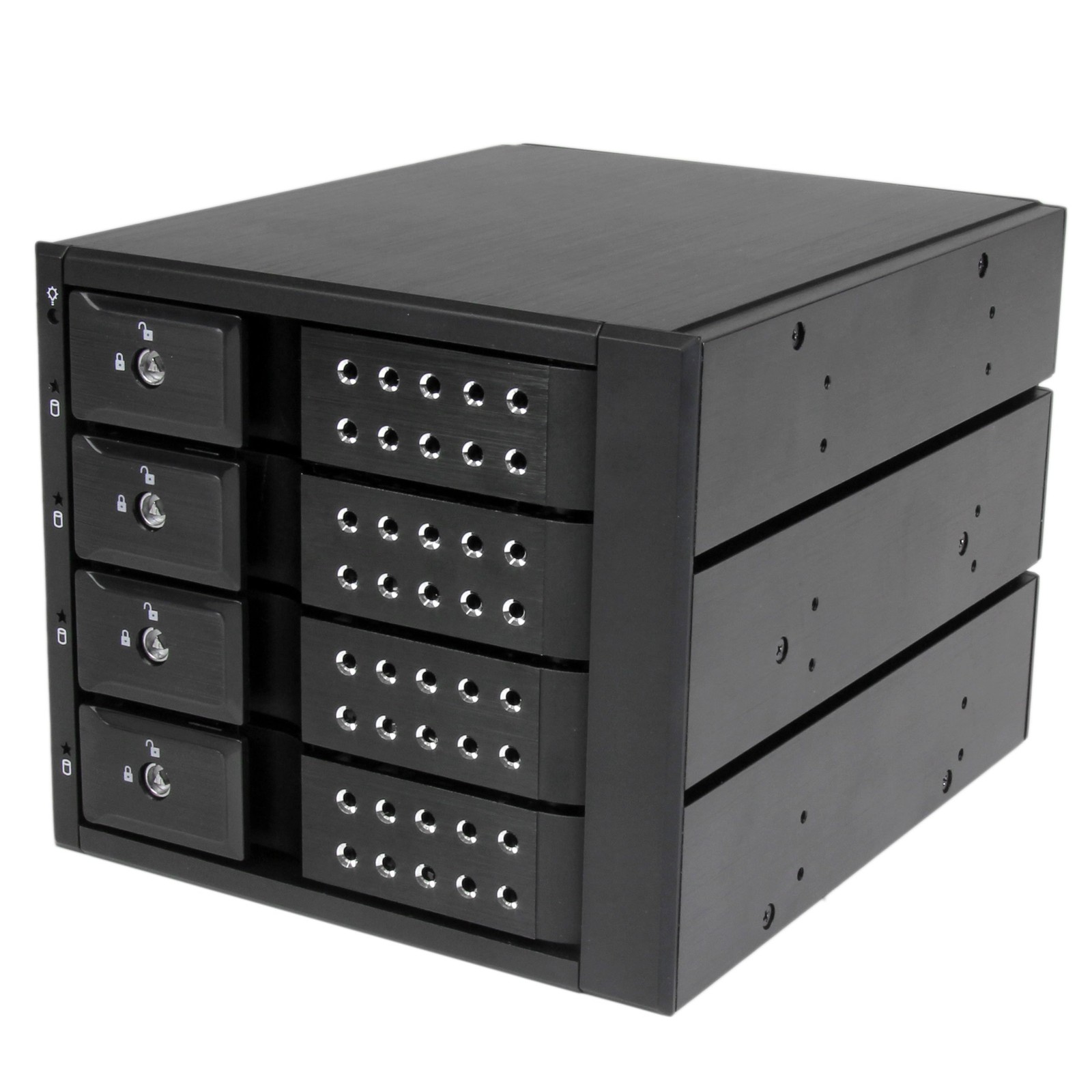 StarTech.com 4-Bay Mobile Rack Backplane - Trayless Hot Swap Mobile Rack Backpla