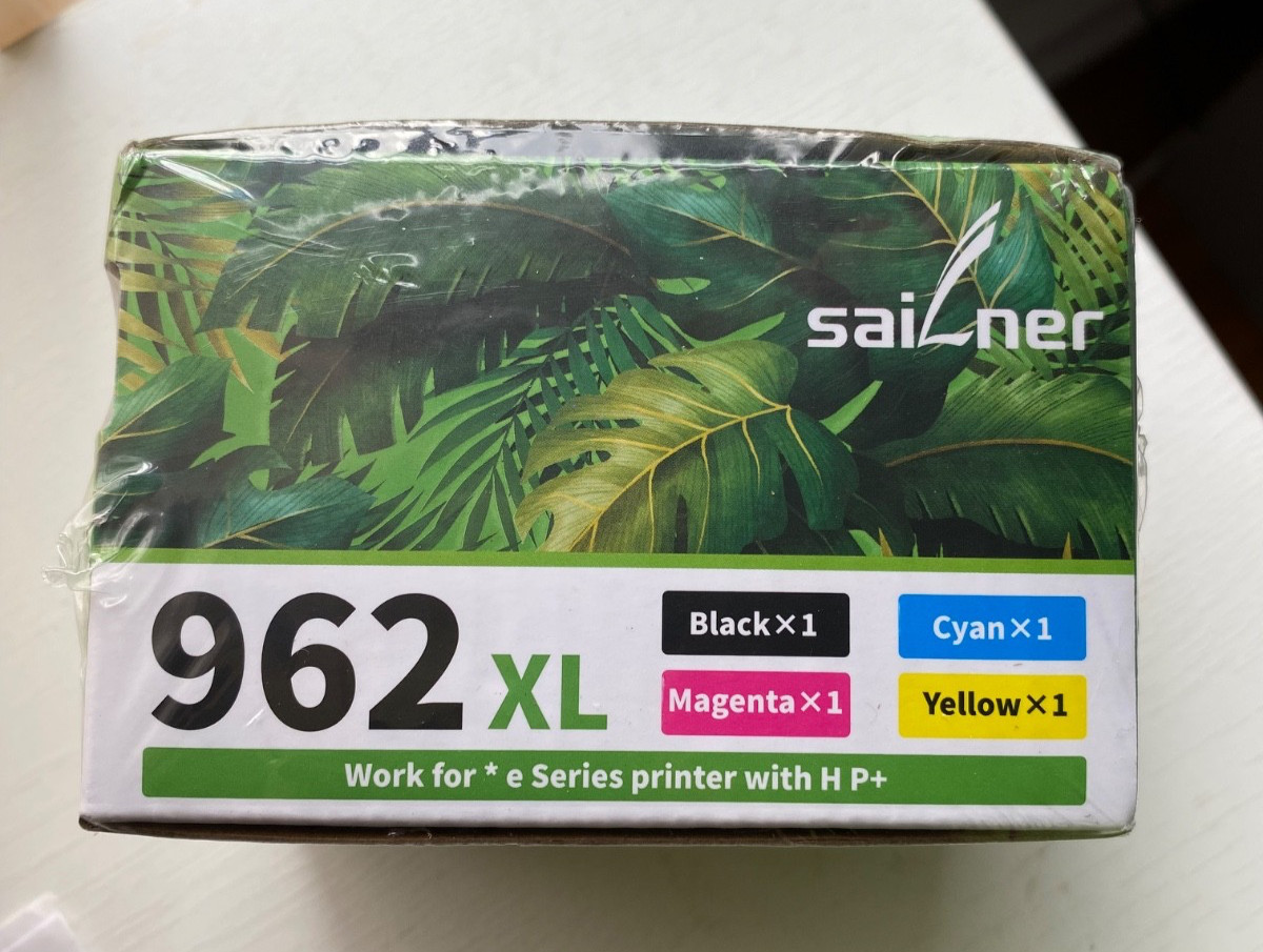 962XL Ink Cartridges Combo Pack Replacement for HP 962 962 XL Black and 4 Colors