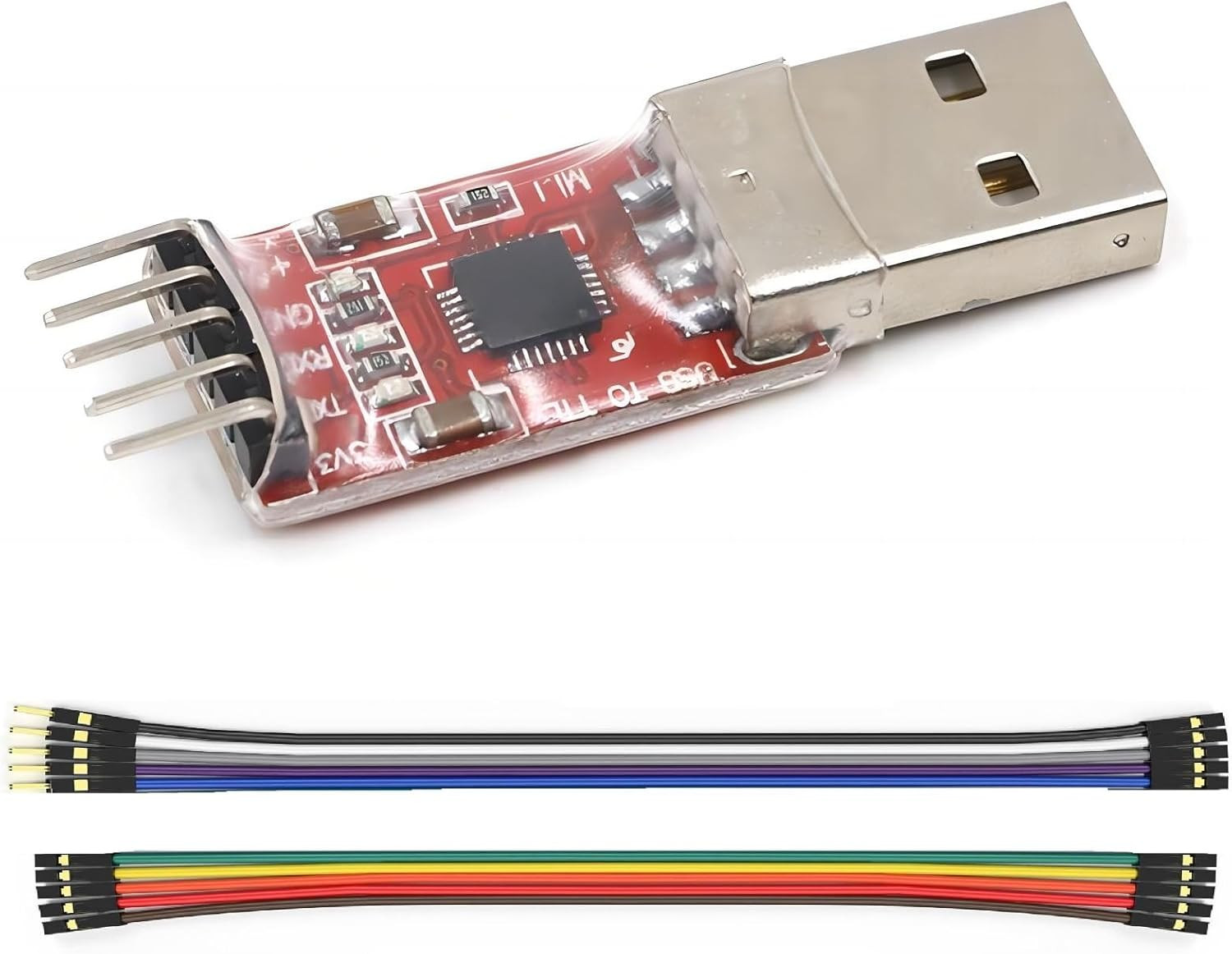 USB 2.0 to TTL Serial Adapter CP2102 UART Converter 3.3V 5V