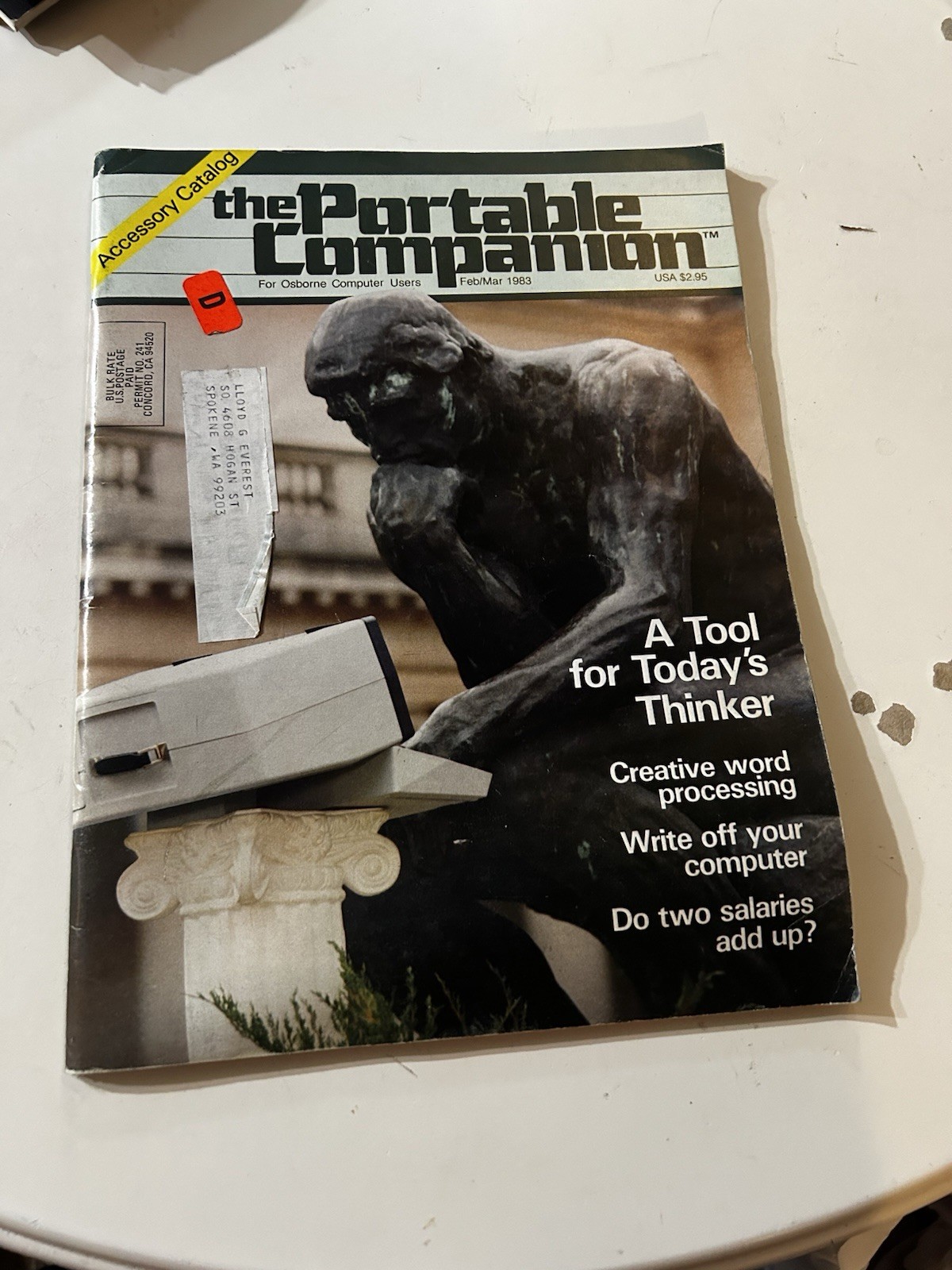 The Portable Companion Magazine Feb March 1983 Osborne Computer Vintage