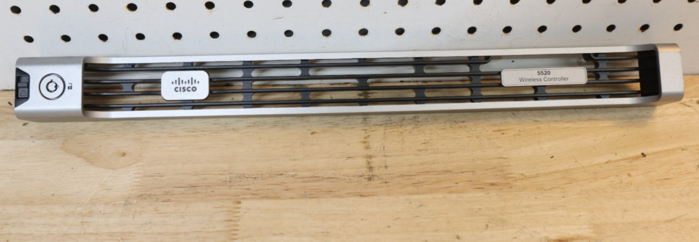 Nice Used OEM Cisco Locking Security Bezel Faceplate - 5520 Wireless Controller