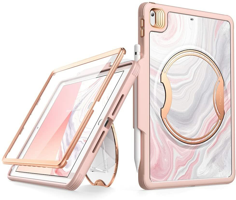 Clayco For iPad 10.2" 7th/8th/9th Gen (2019/2020/2021) Screen Case Stand Cover