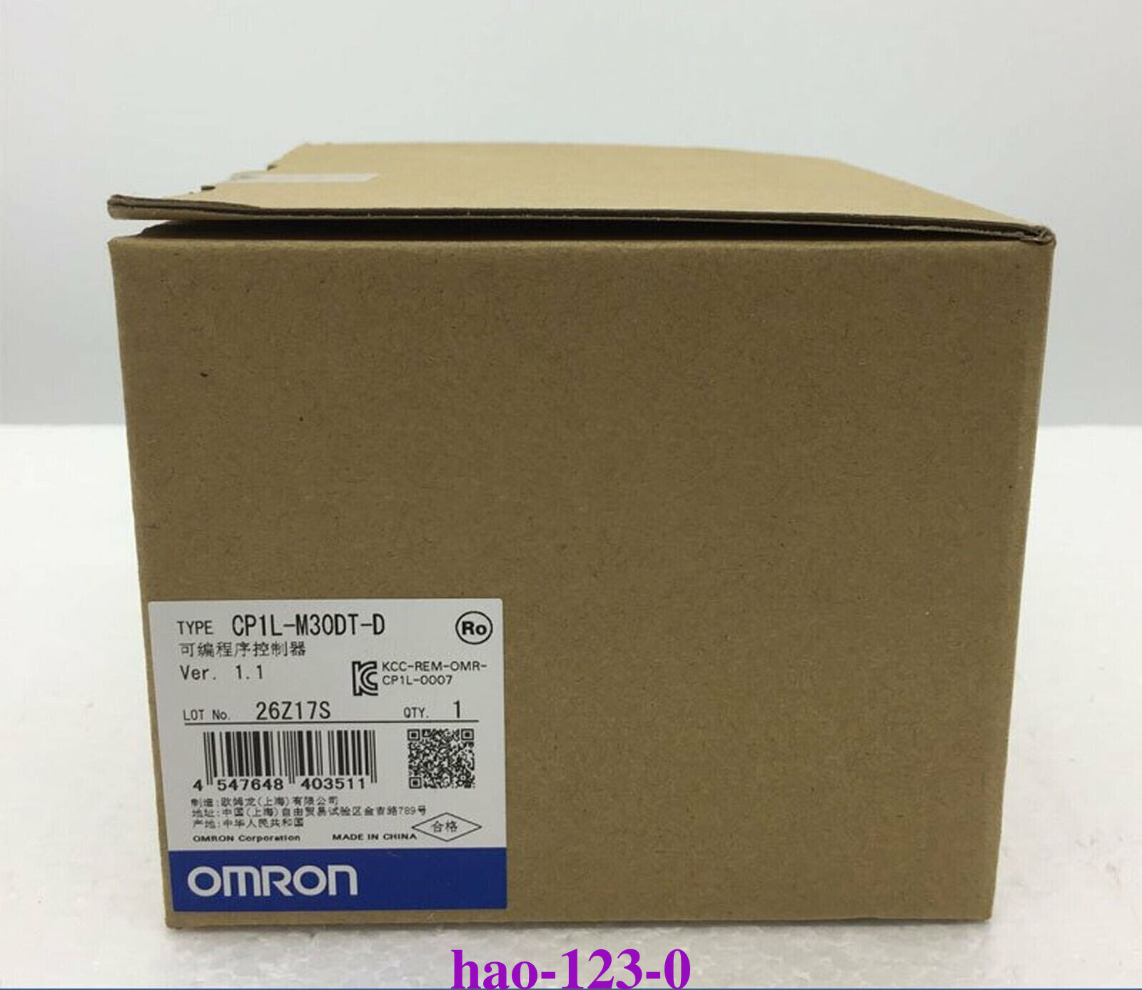 1PCS Original CP1L-EM30DT-D CPU Unit Module CP1LEM30DTD New In Box(DHL/FedEx)