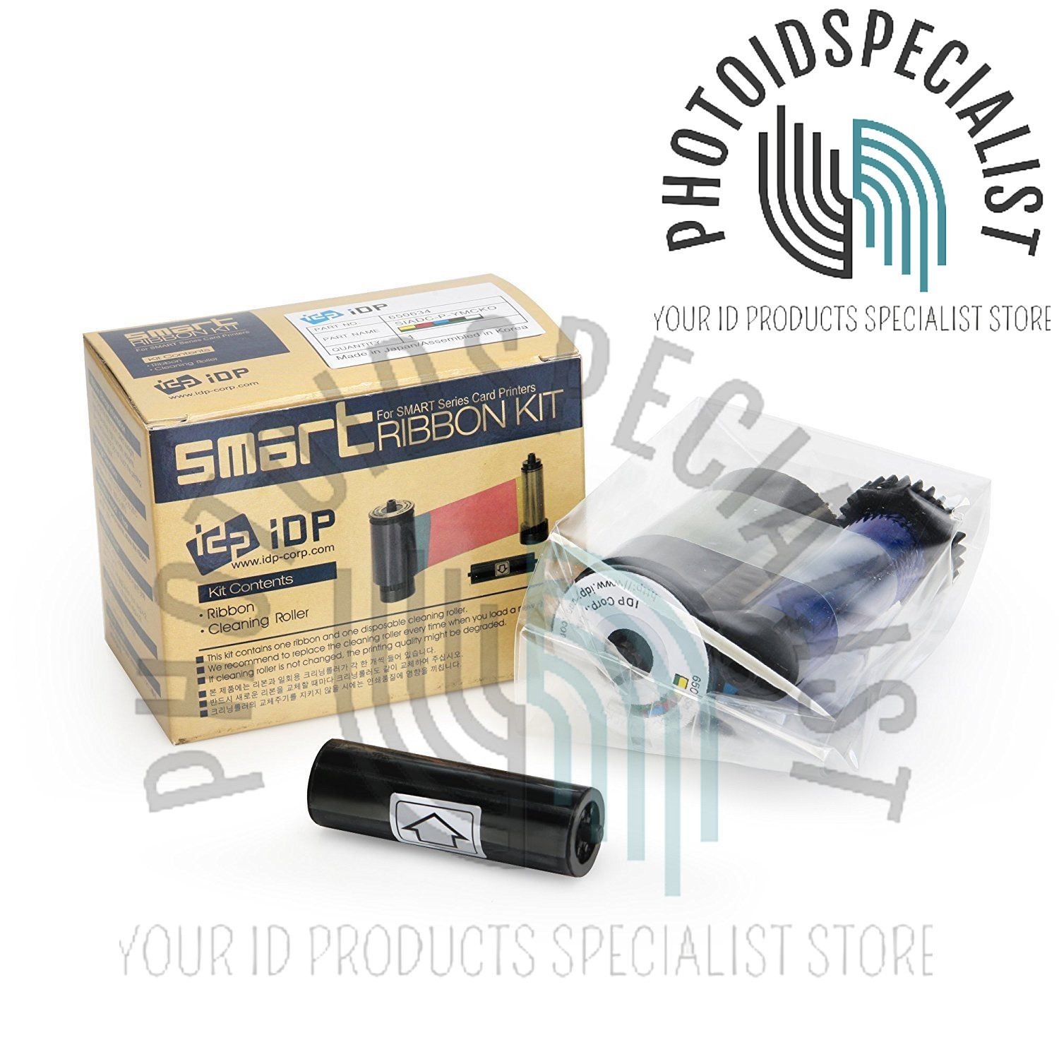 NEW IDP 650634 YMCKO Color Ribbon Kit - 250 Prints ***Free Shipping***