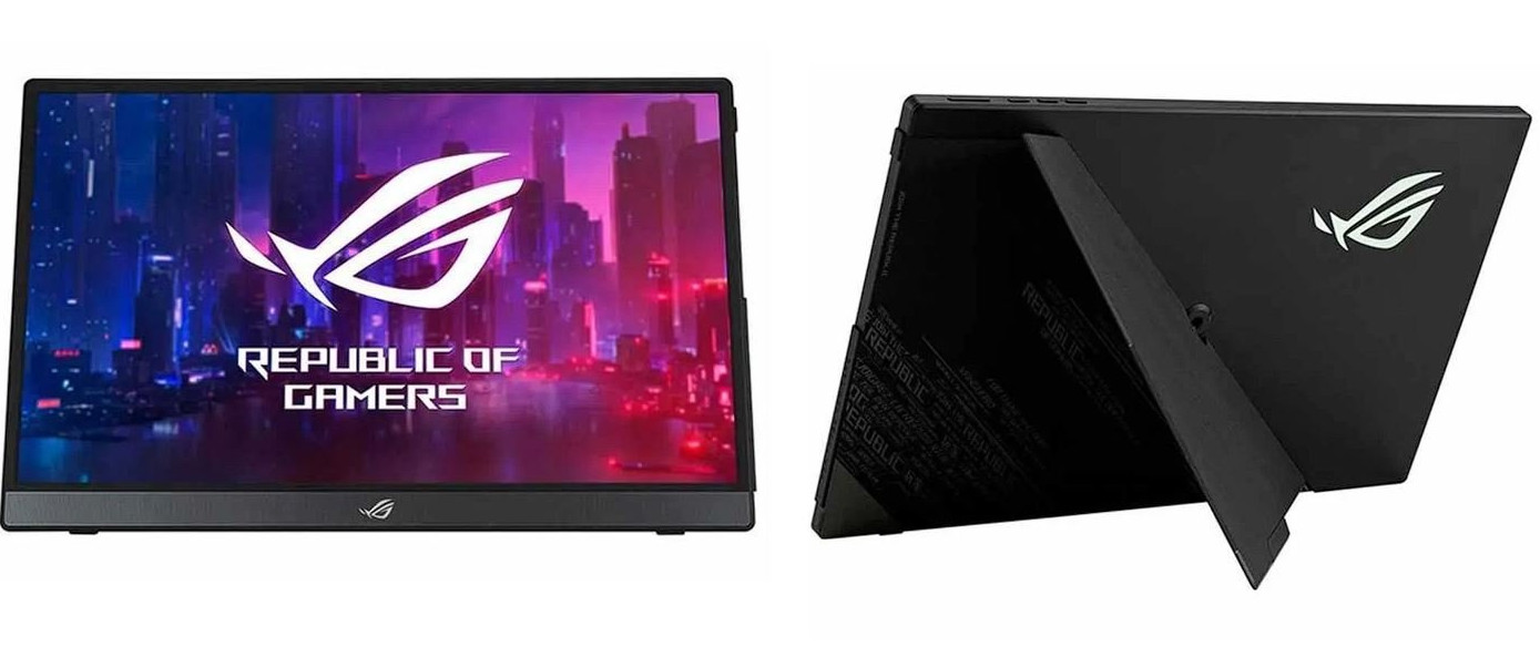 PORTABLE MONITOR ASUS ROG XG16AHPE/1080P/144HZ/USBC/HDMI/SPEAKERS/BATTERY 3HOURS