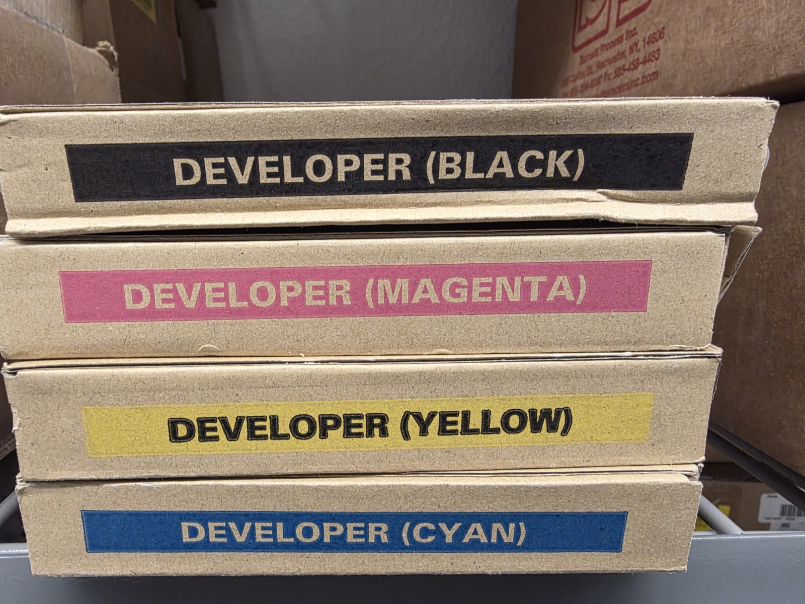 Developer (Material Only) - CMYK (OEM 005R00730++) Xerox® DC700, 550 