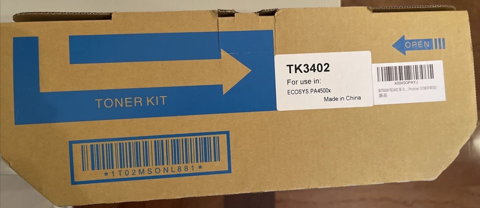 Brand New Toner Kit For Use In ECOSYS PA4500x