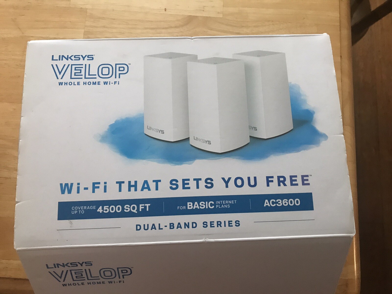 Linksys Velop AC3600 - 2-Port Wireless Router - VLP0103
