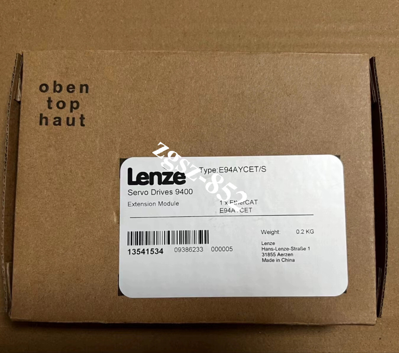 Lenze E94AYCET/S Communication Module Brand New Fast Shipping FedEx or DHL