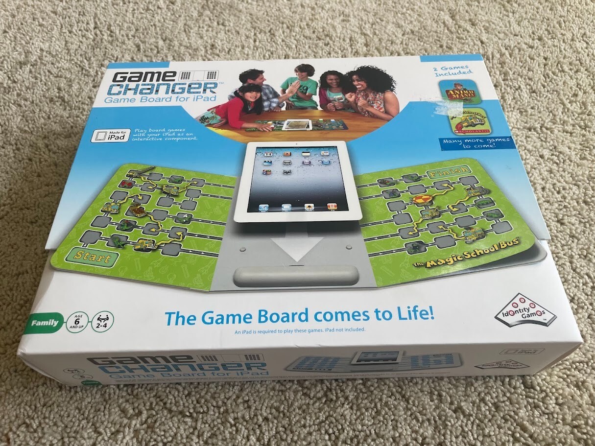 Game Changer Game Board -Animal Mania & Magic School Bus 30-Pins iPad 1,2,3,4