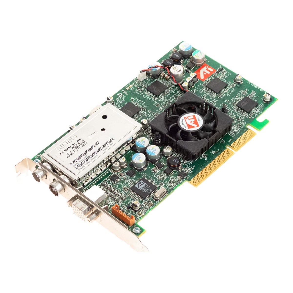 GRAPHICS CARD ATI RADEON 9600 ALL IN WONDER 109-A09000-00 128MB DDR TV TUNER AGP