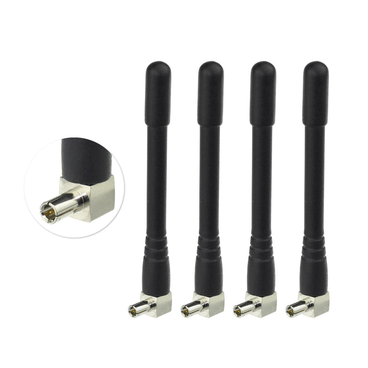For T-Mobile MF61 4G LTE USB Modem Router Hotspot 4G Antenna TS9 Antenna 4-pack