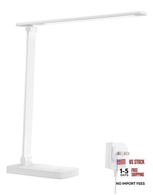Lepro LED Desk Lamp, Metal Desk Light 9.5W 800lm, Best Task Lamp, 5 Color White