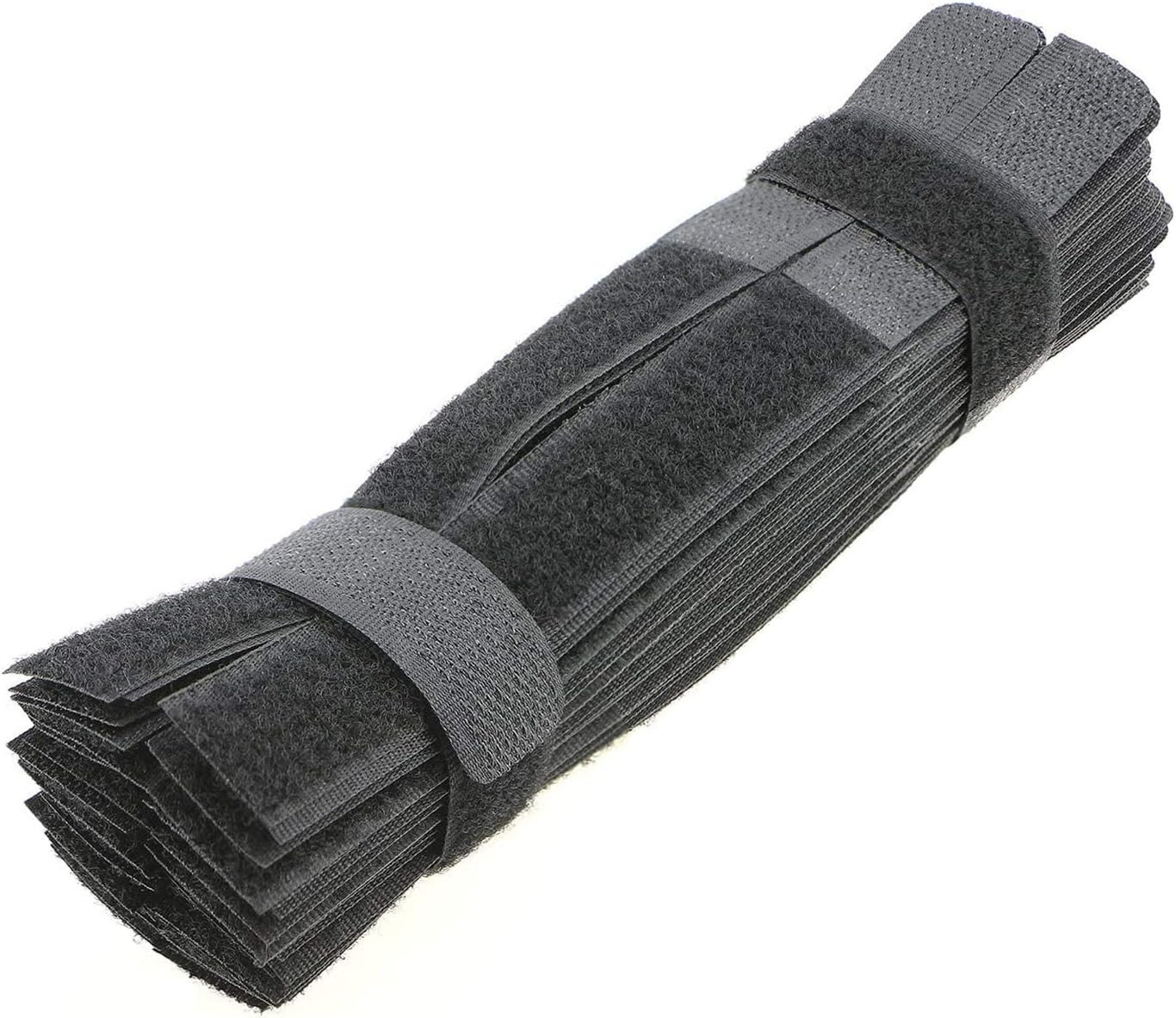 PASOW 50Pcs Cable Ties Reusable Fastening Wire Organizer Cord Rope Holder 7 Inc