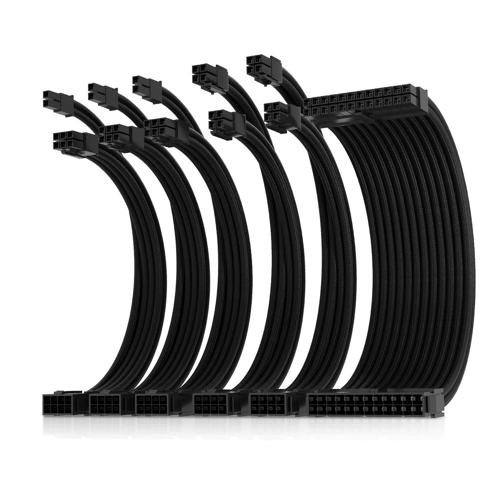 16awg Pro Power Supply Sleeved Cable For Power Supply Extension Cable Wire Kit 1
