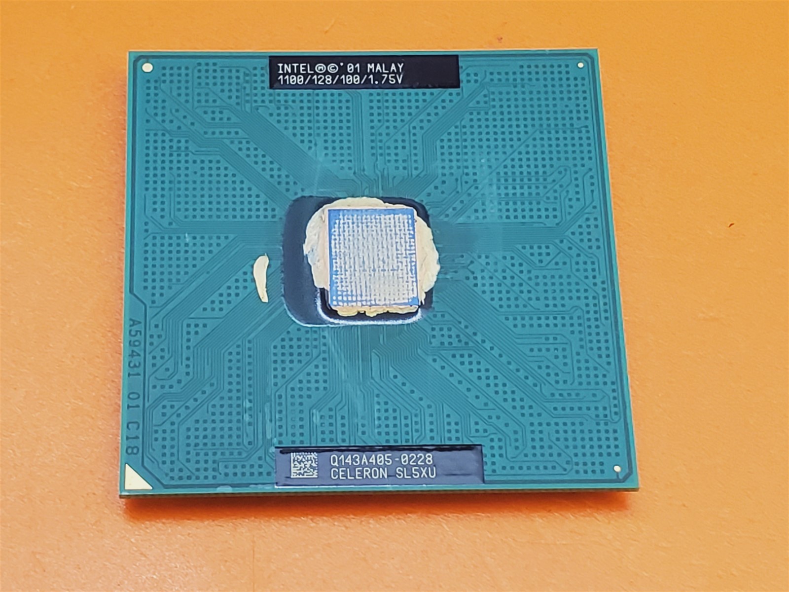 ⭐️⭐️⭐️⭐️⭐️ CPU Processor Intel Celeron SL5XU 1.10GHz Socket 370