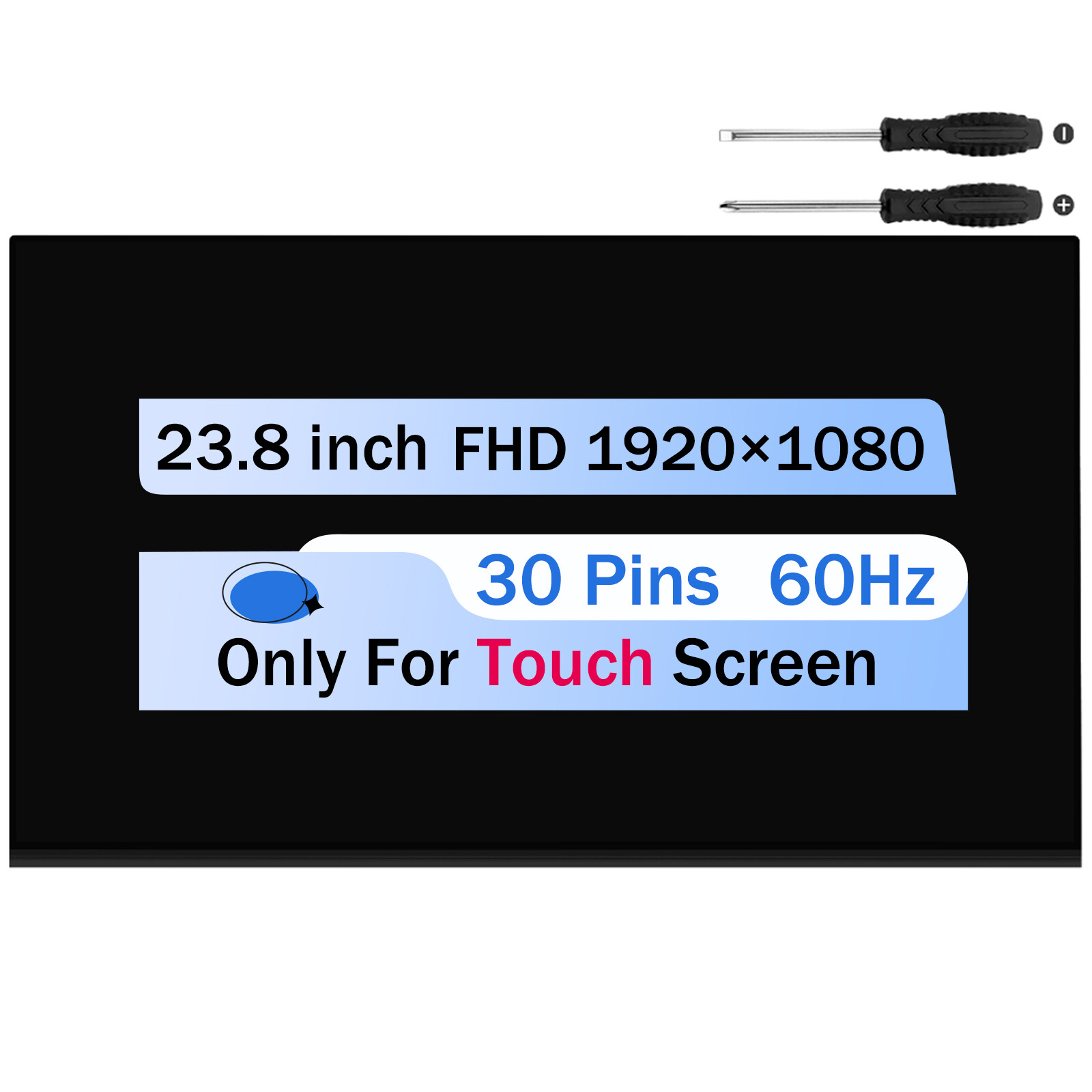 For HP L91416-002 LCD Touch Screen Replacement Display 23.8" FHD LM238WF5-SSE5