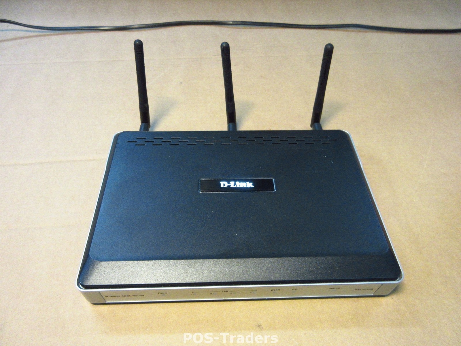 D-Link DSL-2740B Network ADSL2 Plus Modem with Wireless N 300 Router EXCL PSU