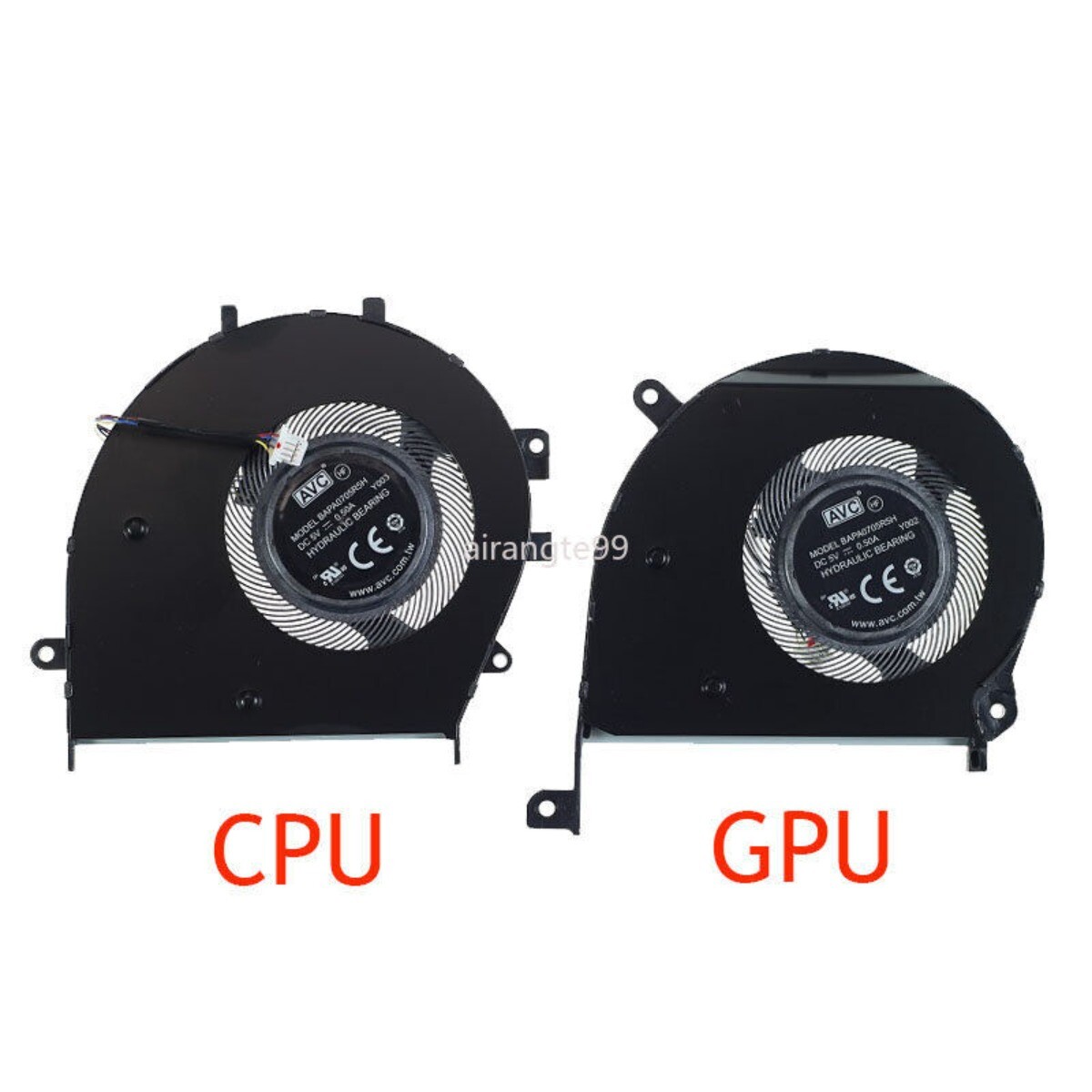CPU GPU Cooling Fan BAPA0705R5H-Y002 Y003 For Asus Zenbook 15 UX533F UX533FD