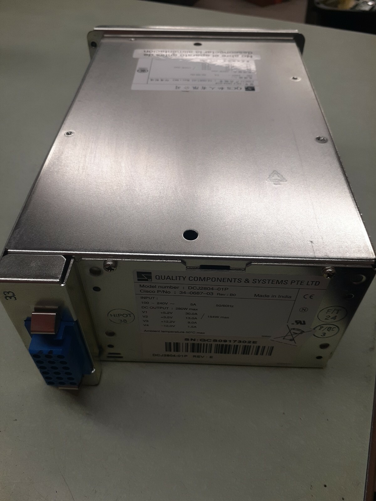 Cisco DCJ2804-01P 280W Power Supply